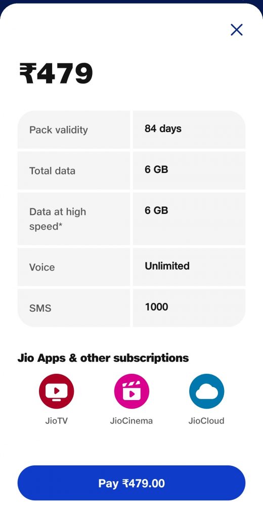 Jio Rs 479 Recharge Plan 1