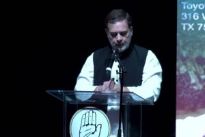 Rahul Gandhi in US