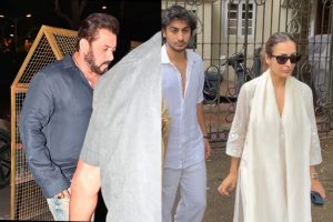 Salman Khan visits Malaika Arora