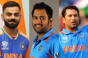 Virat Kohli MS Dhoni Sachin Tendulkar