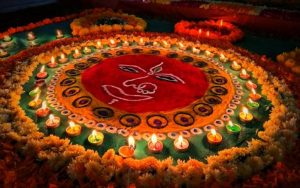 Devi Agmaan Rangoli