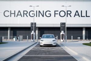 electric vehicle charging road