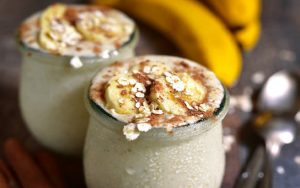 Banana Walnut Lassi Recipe