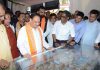 Jp Nadda Pmch | Jp Nadda In Bihar: Bjp National President Jp Nadda Reached Patna Pmch, Took Stock Of The Construction Work Of New Buildings.