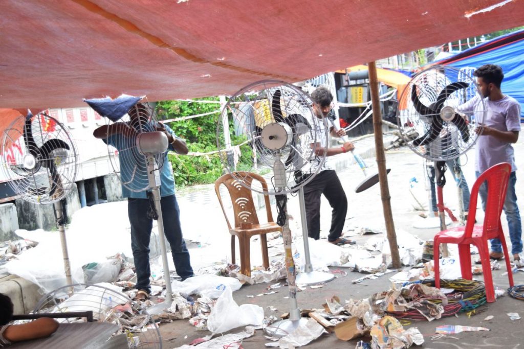 kolkata junior doctor protest stage removed