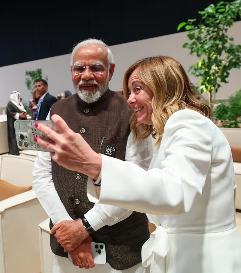 Modi Meloni Viral Seifie 1