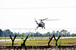 pm narendra modi jharkhand visit helicopter sonari airport