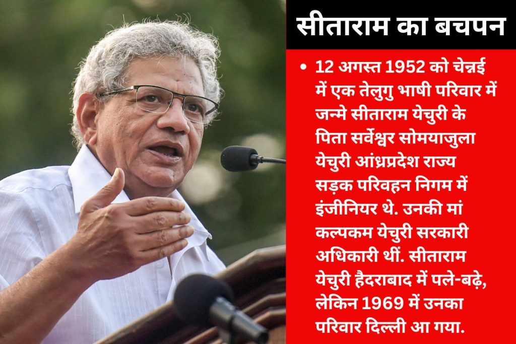 sitaram yechury politics in cpim 1