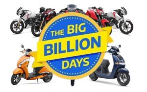 Flipkart Big Billion Days Sale Buy petrol and electric bikes get bumper discount