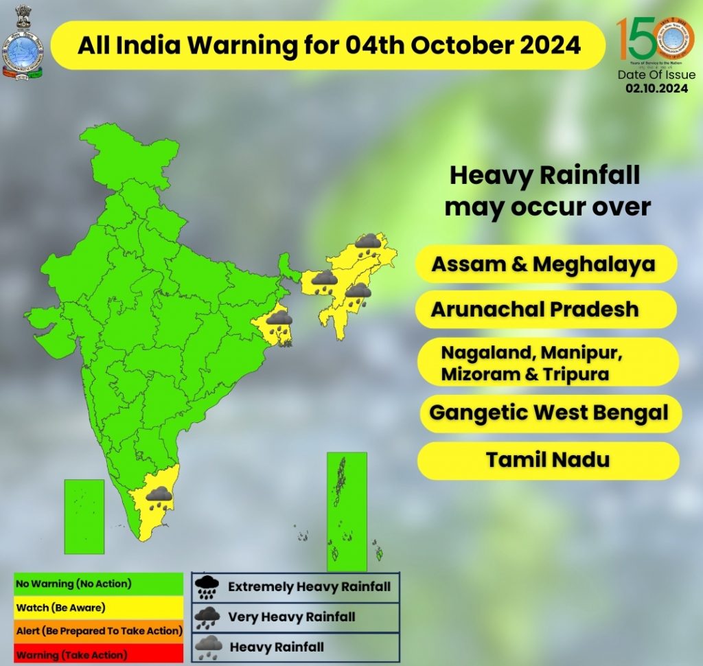 4 October Rain Alert 1