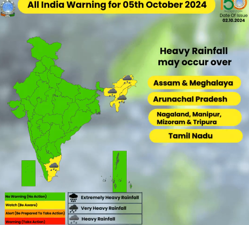 5 October Rain Alert 1