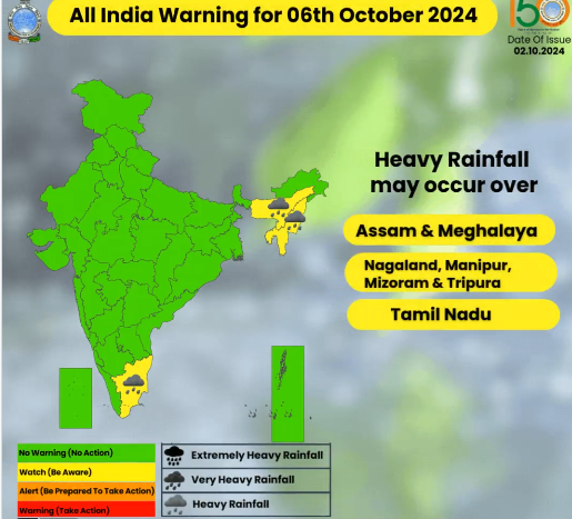 6 October Rain Alert 1