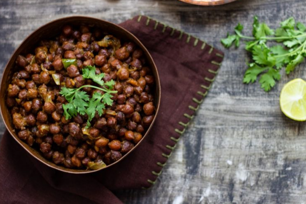 Ashtami Prasad, Recipe of Kale Chane