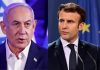 Benjamin Netanyahu And Emmanuel Macron