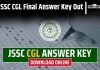 Jssc Cgl Final Answer Key Out