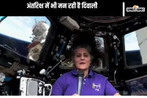 sunita williams Diwali wish Video