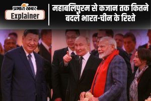 PM Modi and XI Jinping meeting