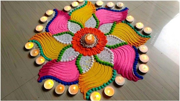 Diwali Rangoli Design 1