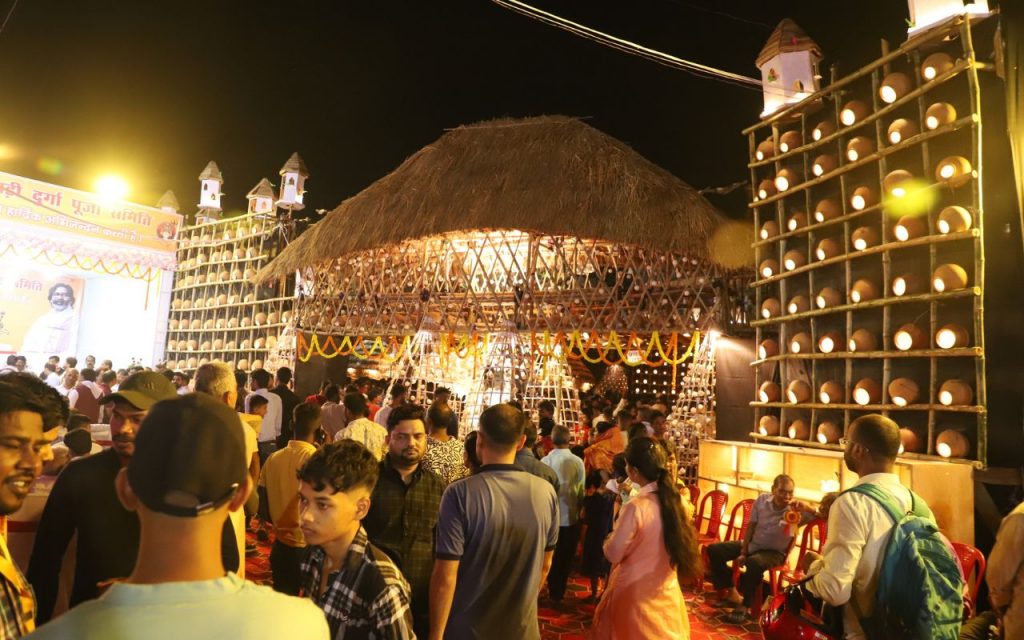 Durga Puja In Ranchi Bandhgari