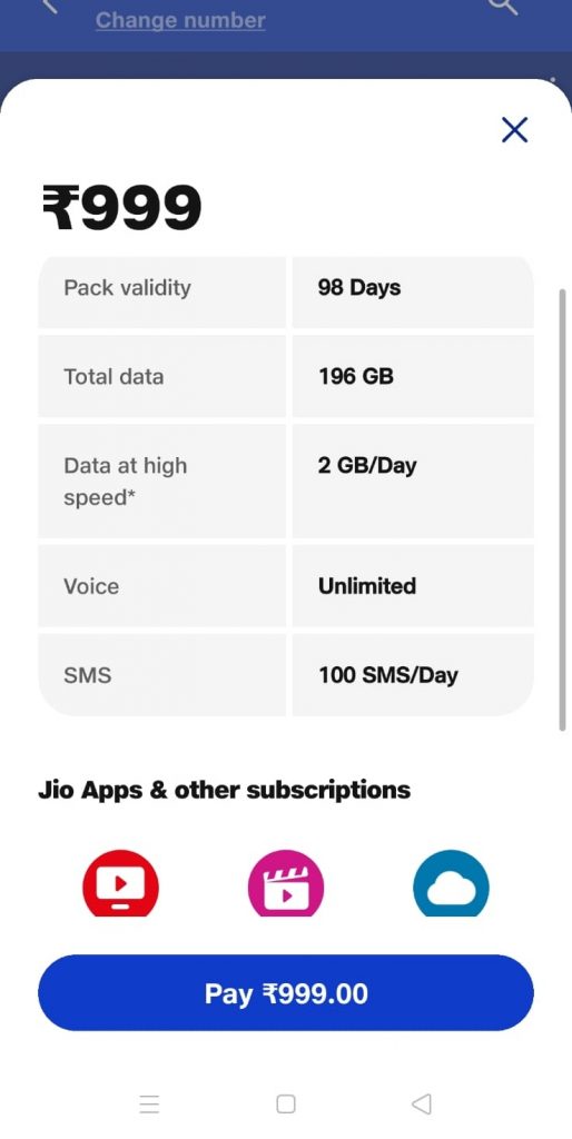 Jio Rs 999 Plan 1