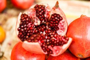 Skin Care for pomegranate