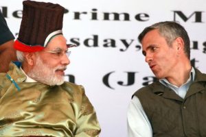 PM MODI AND Omar Abdullah