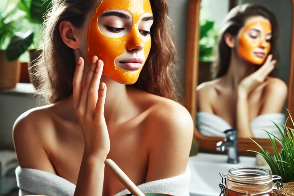 Papaya Honey Face Mask 1