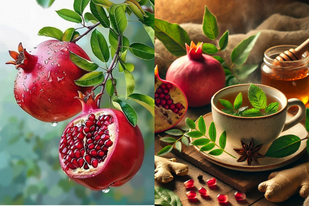 Pomegranate Leaves Kadha 1