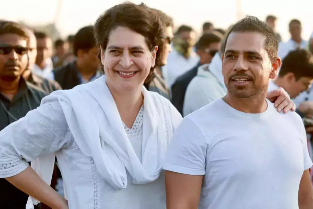 Priyanaka Gandhi And Robert Vadra