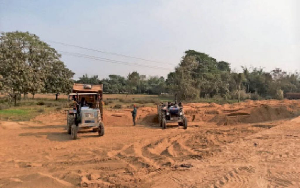 Red Sand sone river