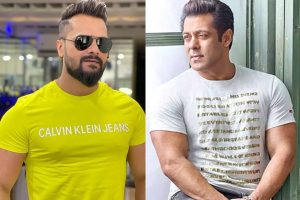 Salman Khan and Khesari Lal Yadav