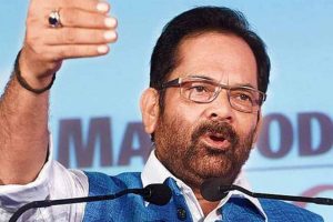 BJP leader Mukhtar Abbas Naqvi