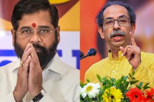 Eknath Shinde and Uddhav Thackeray