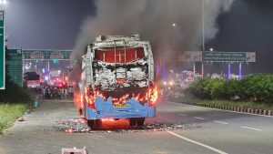 Fire in Bus