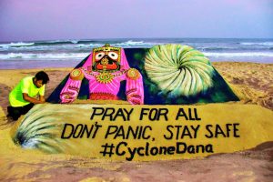 dana cyclone tracker odisha news