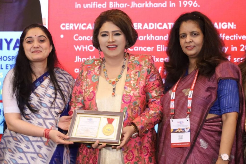 Dr Bharati Kashyap Felicitated In Delhi 1