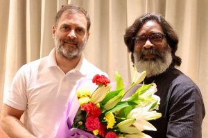 hemant soren meets rahul gandhi jharkhand assembly election 2024