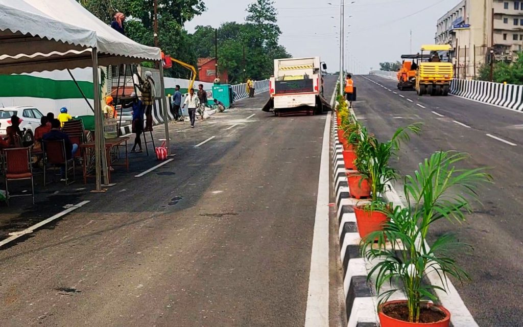 kantatoli fly over inauguration ranchi jharkhand 3