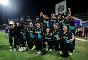 NZ team after win over WI. ICC/X