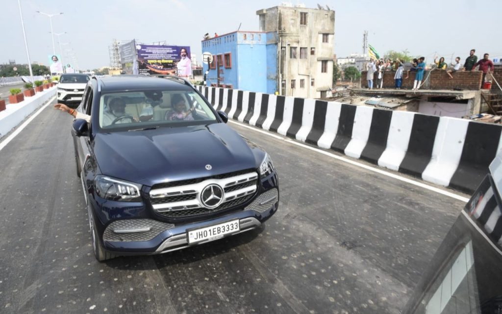 ranchi kantatoli flyover inauguration jharkhand hemant soren 4