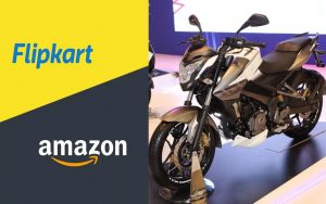 in this festive season Buy Bajaj Pulsar from Flipkart and Amazon and get bumper discount.