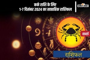 Cancer Weekly Horoscope 1 to 7 December 2024