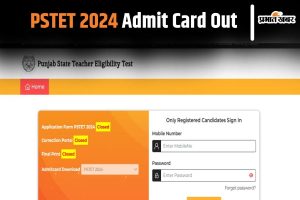 PSTET Admit Card Out