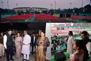 Hemant Soren Oath Ceremony: मोरहाबादी में शपथ ग्रहण की तैयारियों का कल्पना संग जायजा लेते हेमंत सोरेन