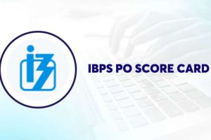 IBPS PO Prelims Score Card Out