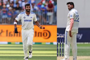 Jasprit Bumrah and Harshit Rana