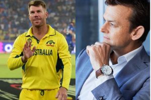 David Warner and Adam Gilchrist. Social Media Image.