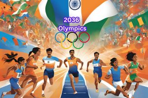 Symbolic Image. Indian Olympics Mission 2036.