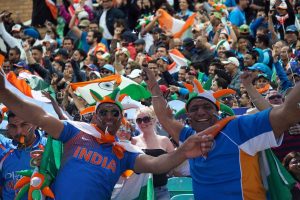 Indian Spectators. Image Credit: ICC/X