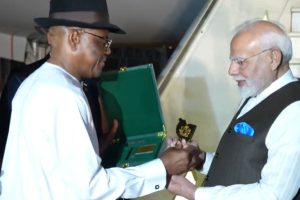 PM Modi arrived in Nigeria